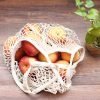 Portable environmentally friendly Reusable Mesh Produce Bags Vegetable Bags Wholesale - Image 5
