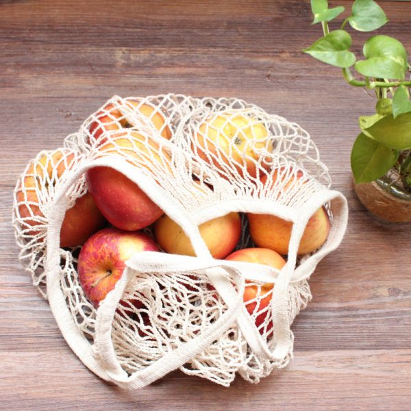 Portable environmentally friendly Reusable Mesh Produce Bags Vegetable Bags Wholesale - Image 5