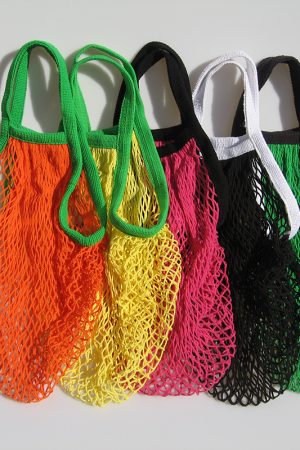 Portable environmentally friendly Reusable Mesh Produce Bags Vegetable Bags Wholesale