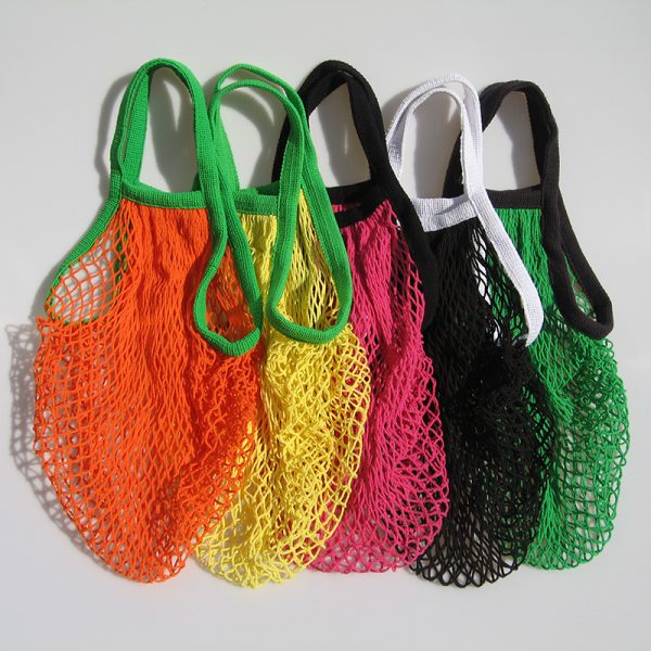 Portable environmentally friendly Reusable Mesh Produce Bags Vegetable Bags Wholesale