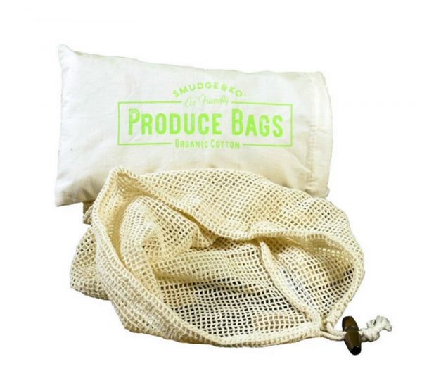 Reusable Small Drawstring Mesh Bag Net Bags For Fruits and Vegetables - Image 5