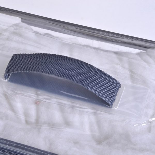 Custom Wholesale Large Clear Plastic Bag Quilt Packaging Sorage Bags With Zipper - Image 3