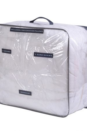 Custom Wholesale Large Clear Plastic Bag Quilt Packaging Sorage Bags With Zipper