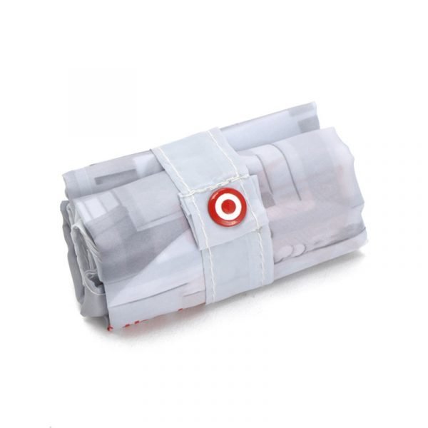 Luxury custom logo Printed Polyester Reusable Bags Foldable Shopping Bag - Image 2