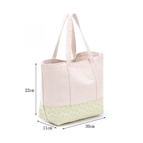 Wholesale Heavy Duty blank Oganic Cotton Canvas Tote Bag - Image 4
