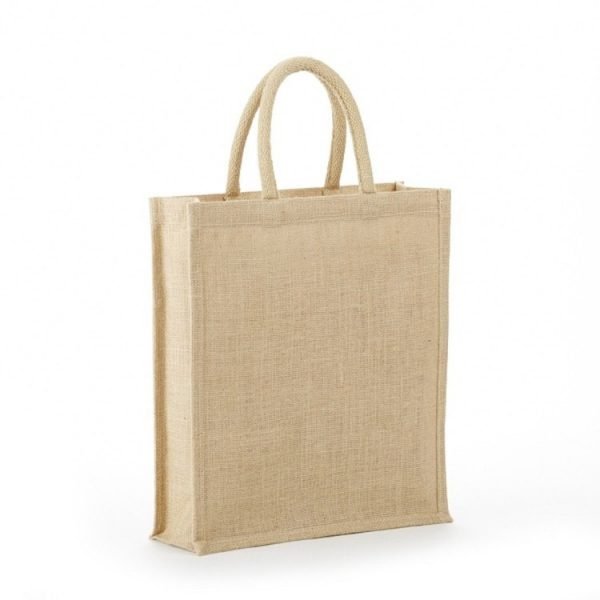 Wholesale reusable jute burlap wine tote gift bag - Image 7