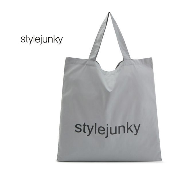 Natural Organic Standard Size Reusable Cotton Shopping Tote Bags Printed - Image 8