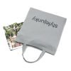 Natural Organic Standard Size Reusable Cotton Shopping Tote Bags Printed - Image 6