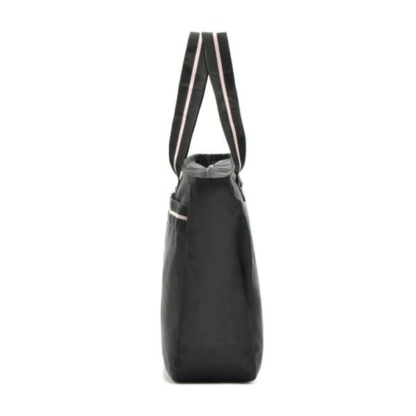 Customized logo Waterproof Nylon Tote Bag With Zipper Canvas Beach Bags For Women - Image 5
