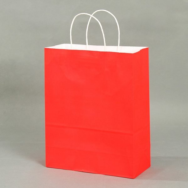 Wholesale Custom Printed Paper Bags Craft Shopping Tote Paper Bag - Image 3