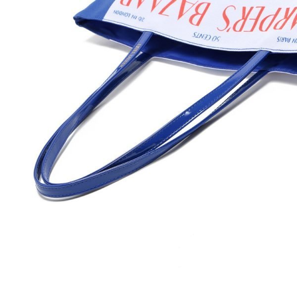 Custom Digital Print waterproof Recycled Promotional Polyester Tote Bag - Image 2