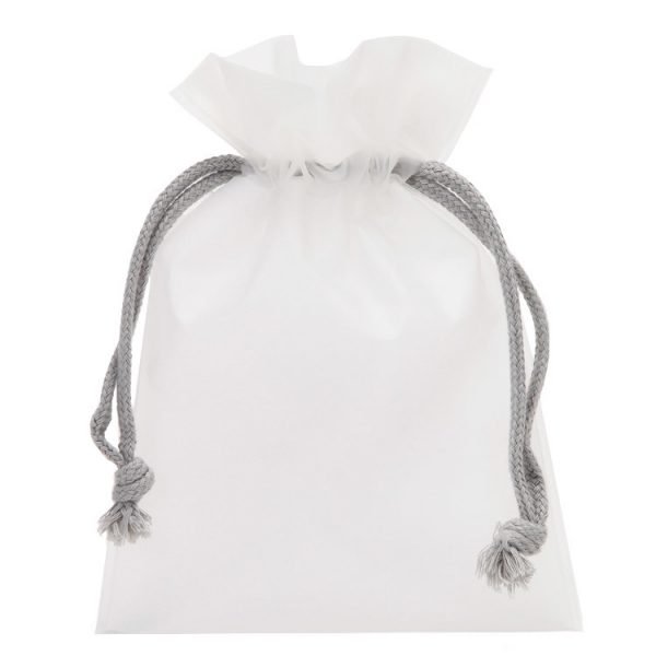 Custom Double Pull Waterproof Drawstring Cosmetic PVC Travel Bag - Image 6
