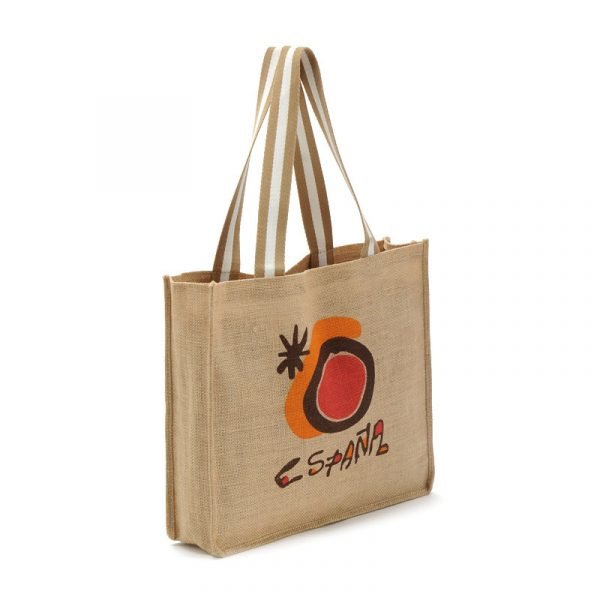 Wholesale eco-friendly promotional jute bag custom printed tote bags - Image 6