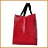 Customized Reinforced Long Handle Eco-friendly Recycable PP Woven Laminated Shopping Bag - Image 2