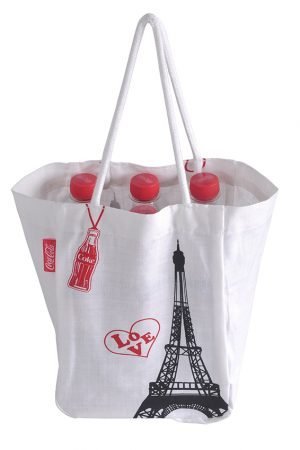 Custom Eco-friendly Cotton Canvas Promotion Tote Grocery Bags With Cotton Rope Handle