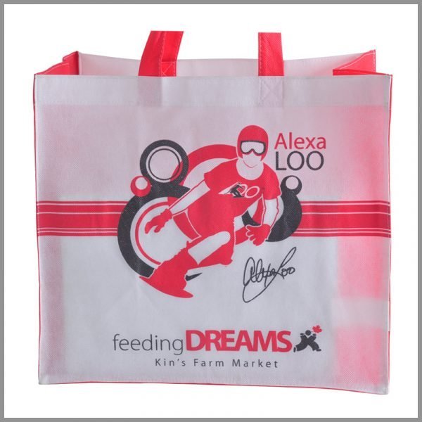 Custom Cheap Lamination PP Non-woven Shopping Tote Bags With Silk Screen Print - Image 7