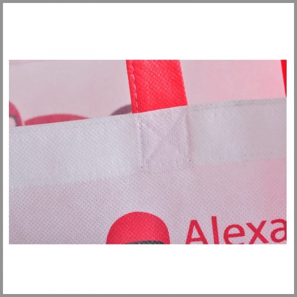Custom Cheap Lamination PP Non-woven Shopping Tote Bags With Silk Screen Print - Image 2