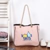 Wholesale Eco-friendly Cotton Grocery Tote Shopping Bag With Cotton Rope
