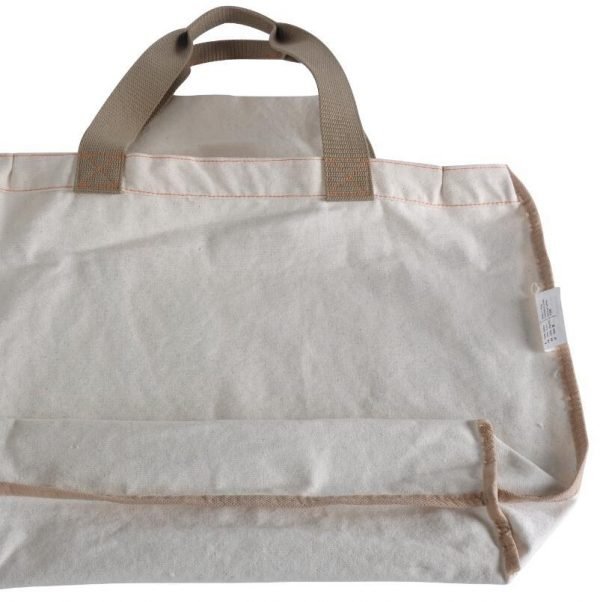 Custom Printed Organic Cotton Canvas Casual Tote Handags With Cotton Webbing Handle - Image 4
