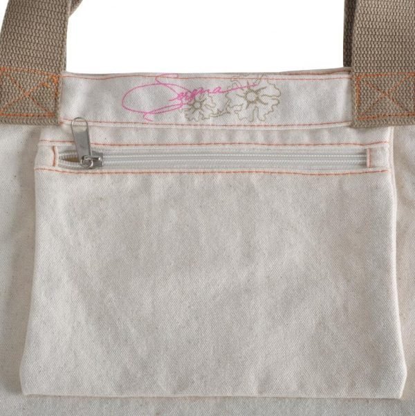 Custom Printed Organic Cotton Canvas Casual Tote Handags With Cotton Webbing Handle - Image 2