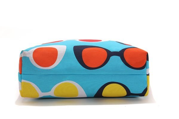 Custom Wholesale Heat Sublimation Printing Polyester Canvas Reusable Tote Beach Bags - Image 4