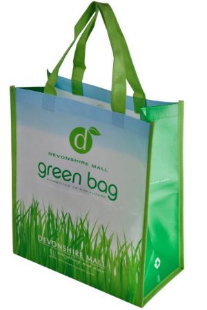 Wholesale Custom Gravue Offset Printing Laminated PP Nonwoven Supermarket Shopping Bags With Wine Holders
