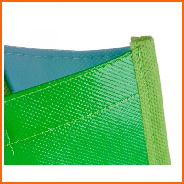Wholesale Custom Gravue Offset Printing Laminated PP Nonwoven Supermarket Shopping Bags With Wine Holders - Image 4