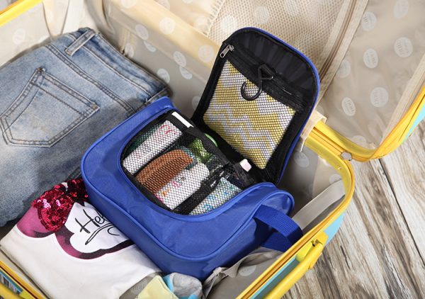 Large Capacity Expandable Polyester Waterproof Hanging Travel Cosmetic Organizer Toilery Bags - Image 6