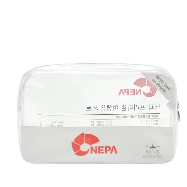 Custom Logo Print Waterproof Clear PVC Travel Make Up Organizer Zipper Makeup Bags - Image 2